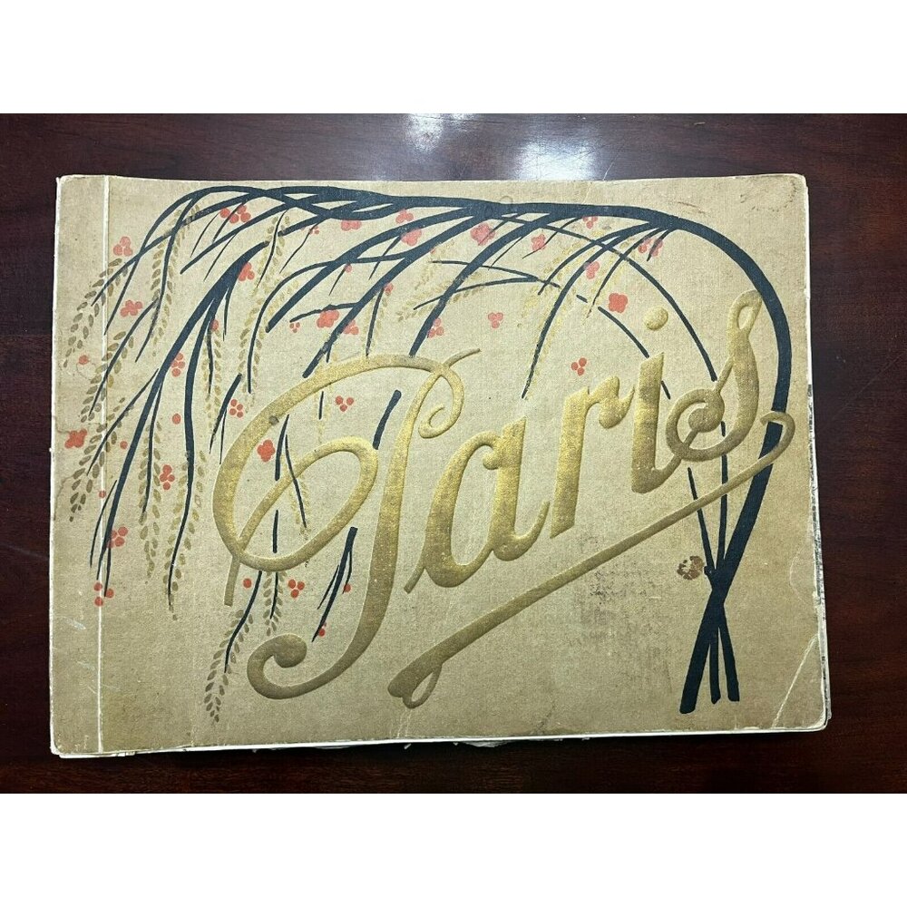 antique Photo Book pre 1918 edition Paris du palais du trocadéro B&W Rare